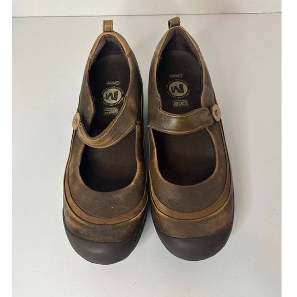 Merrell Plaza Emme Brown Mary Jane Performance Outdoor Women's Shoes SZ 8 - Picture 2 of 7